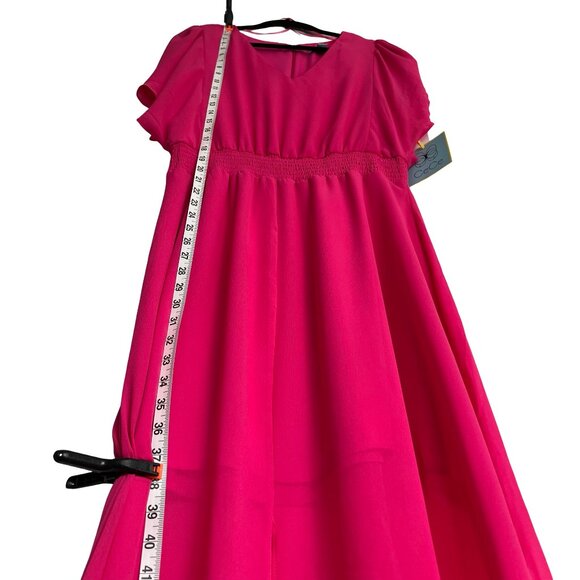 Hot Pink Spring, Summer, Vacation Dress, Size L Large - Picture 8 of 14